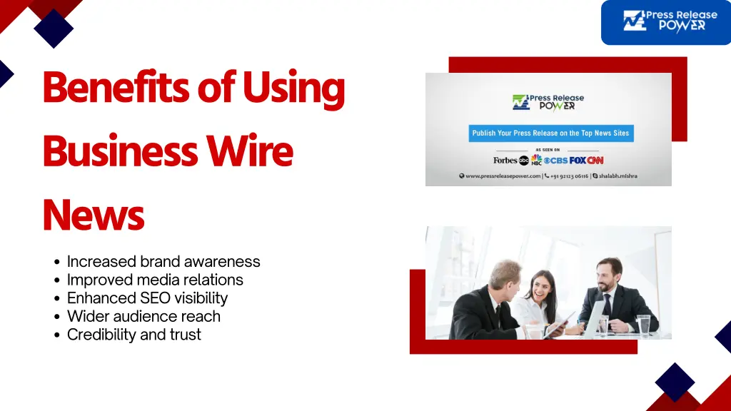 benefits of using business wire news increased