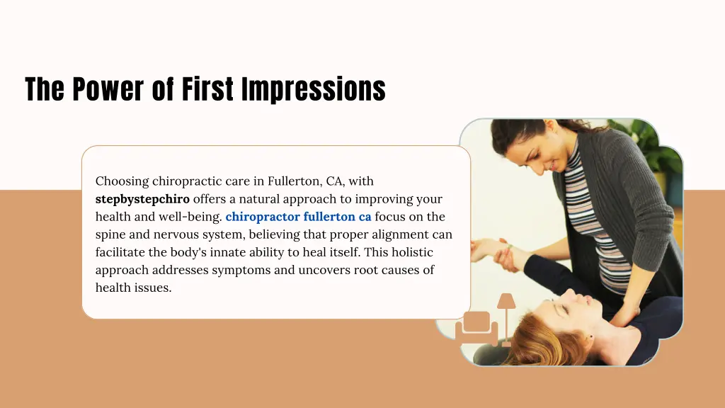 the power of first impressions