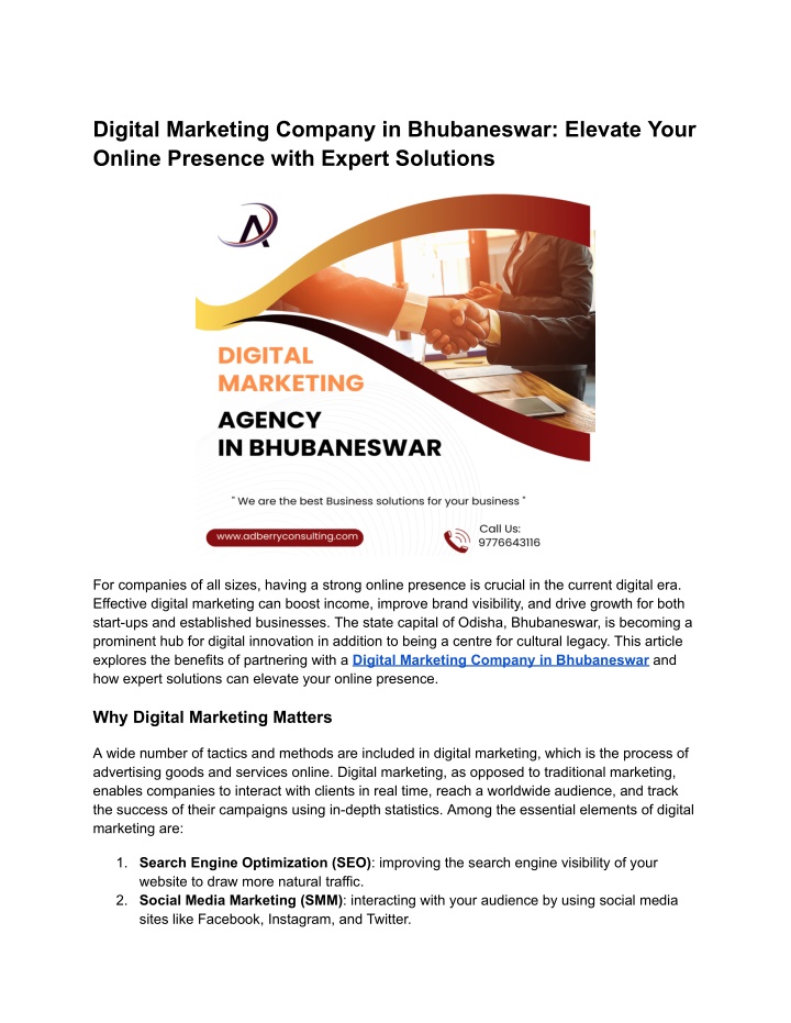 digital marketing company in bhubaneswar elevate