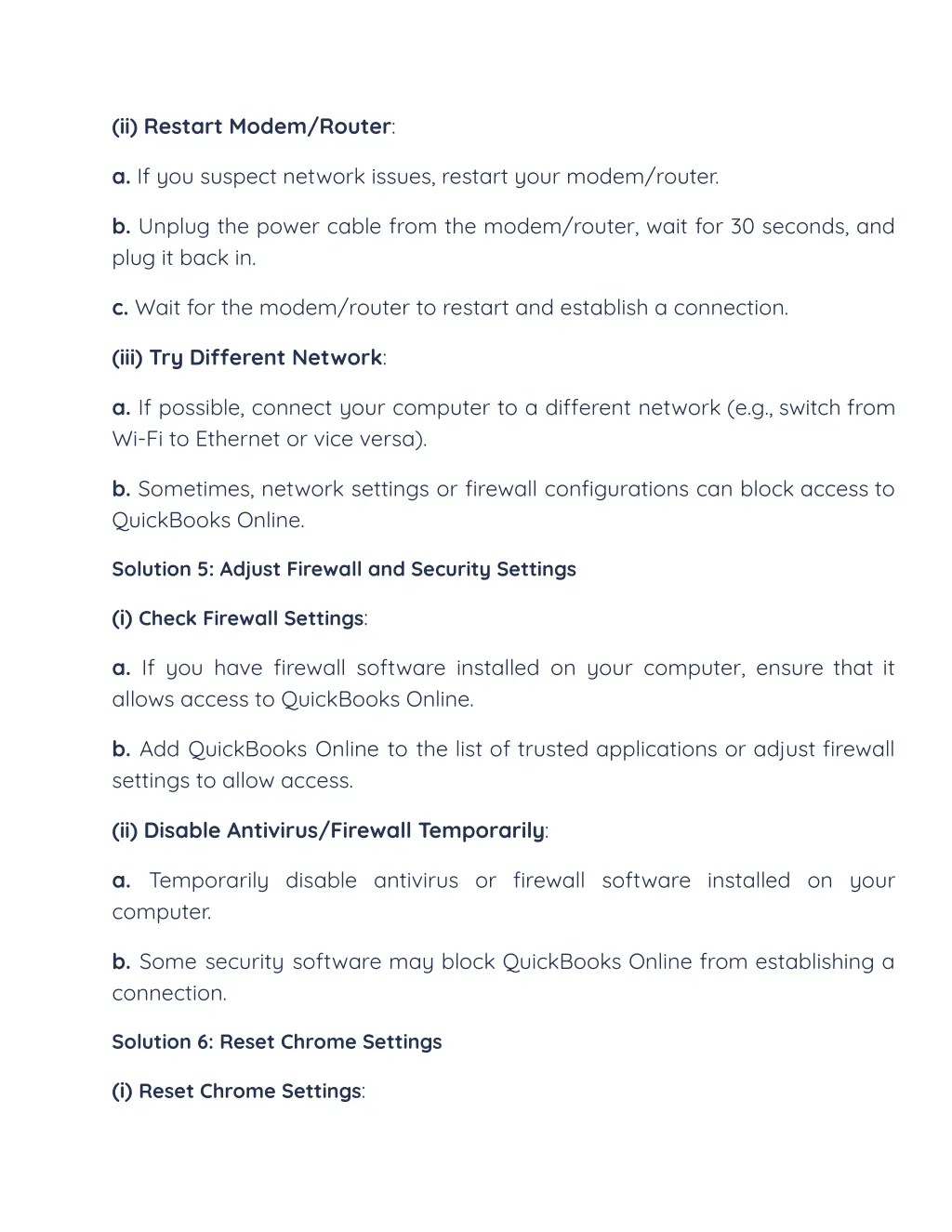 ii restart modem router