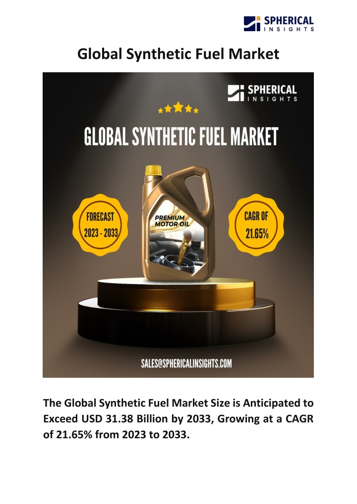 global synthetic fuel market