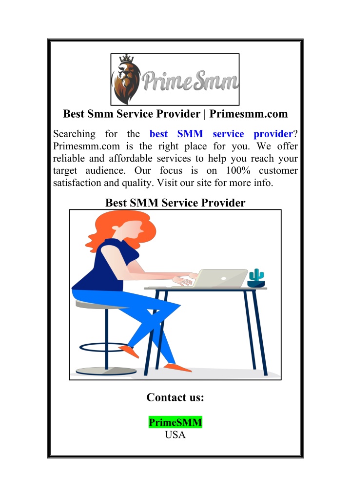 best smm service provider primesmm com