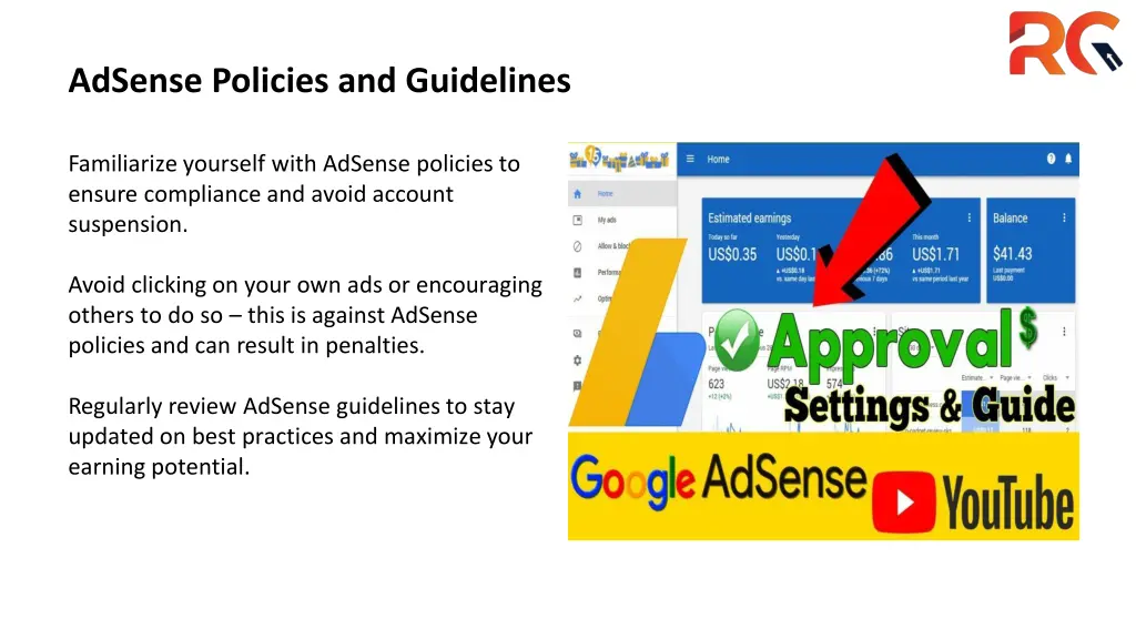 adsense policies and guidelines