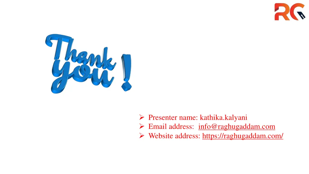 presenter name kathika kalyani email address