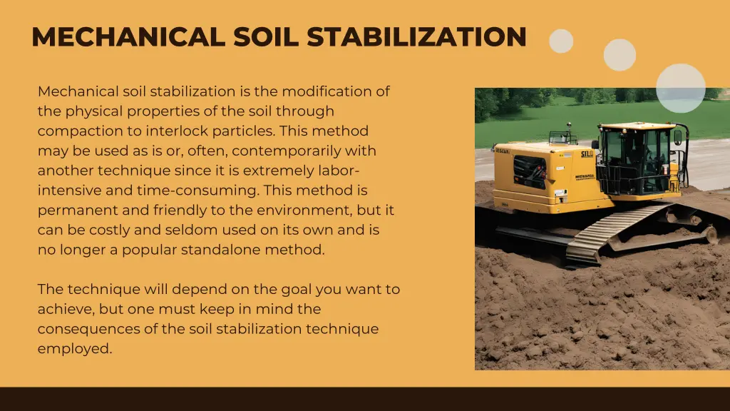 mechanical soil stabilization