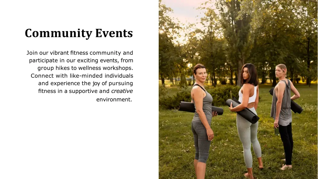 community events