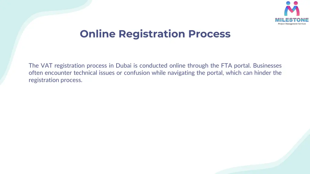 online registration process