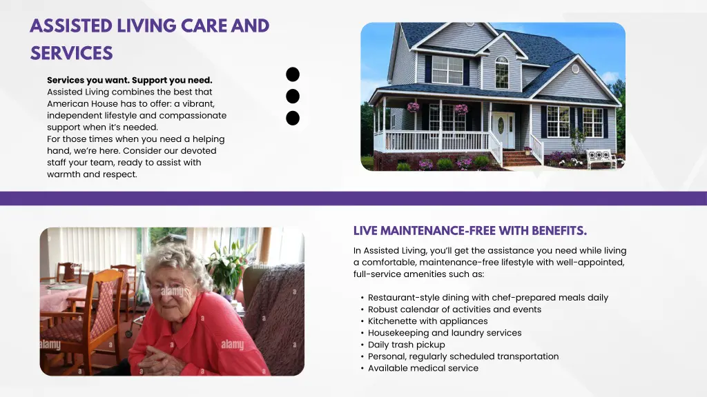 assisted living care and services