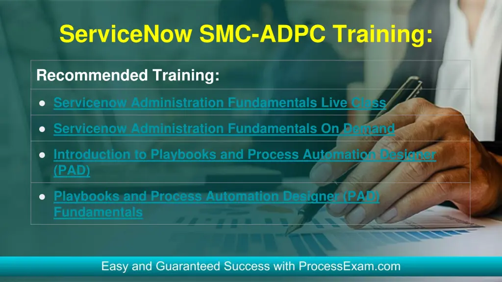 servicenow smc adpc training