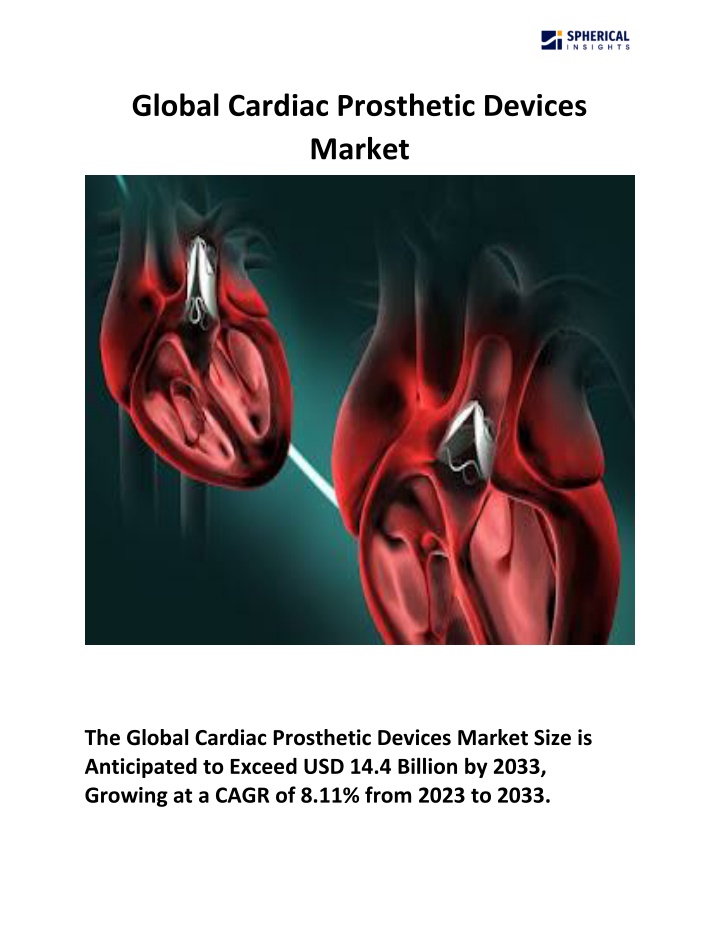 global cardiac prosthetic devices market