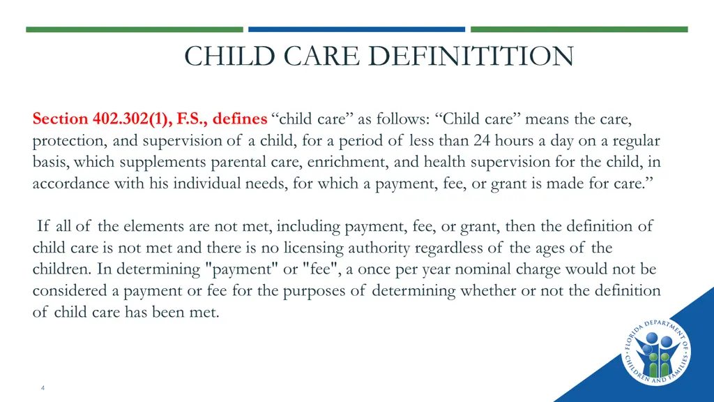 child care definitition