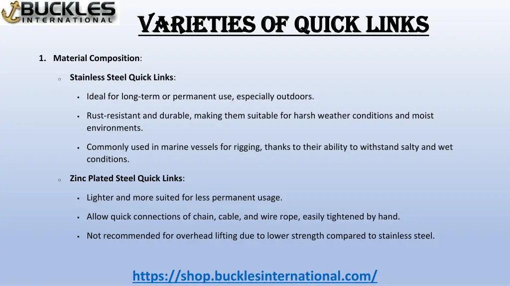 varieties of quick links varieties of quick links