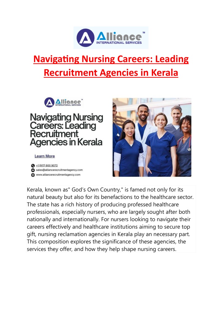 navigating nursing careers leading recruitment