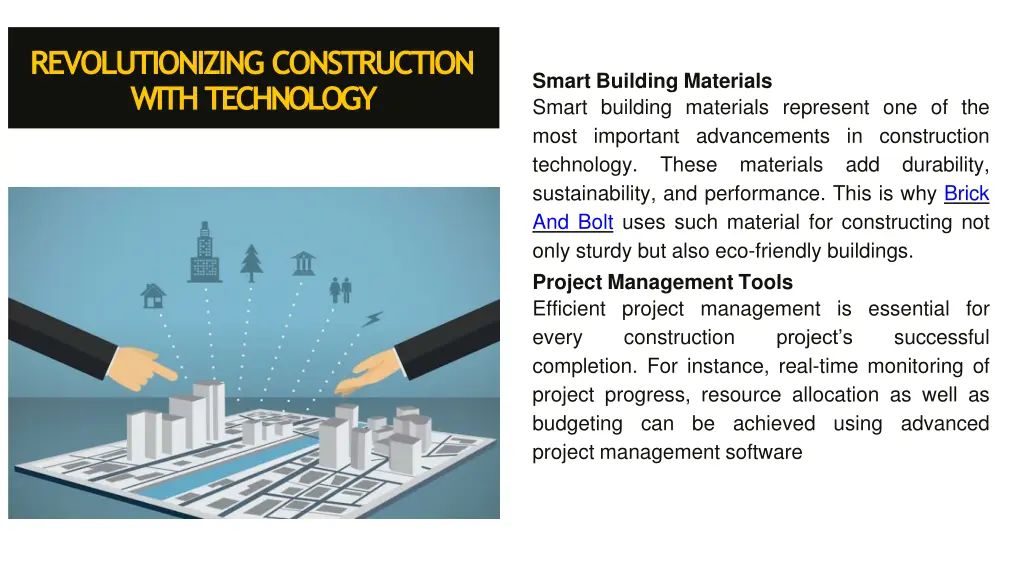 revolutionizing construction with technology