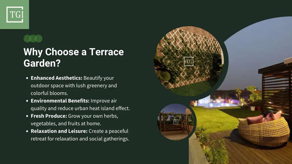 why choose a terrace garden