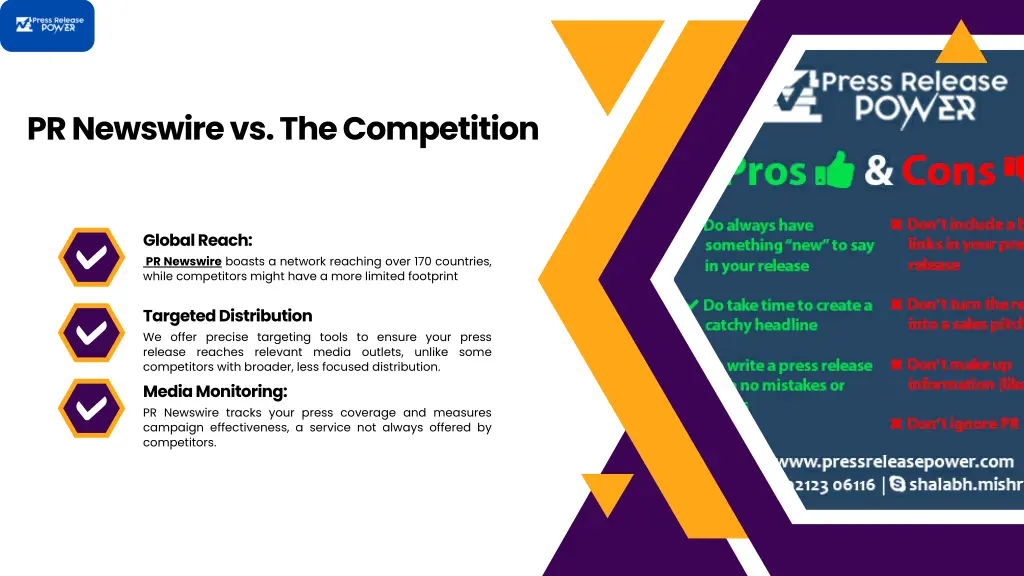 pr newswire vs the competition