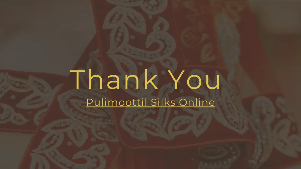 thank you pulimoottil silks online