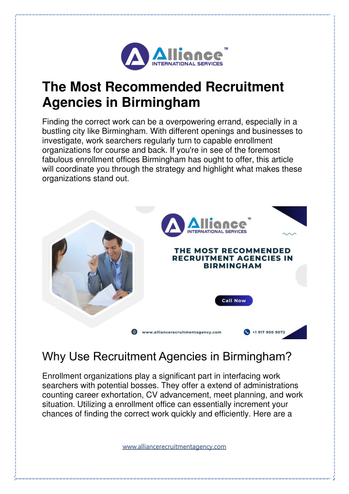 the most recommended recruitment agencies