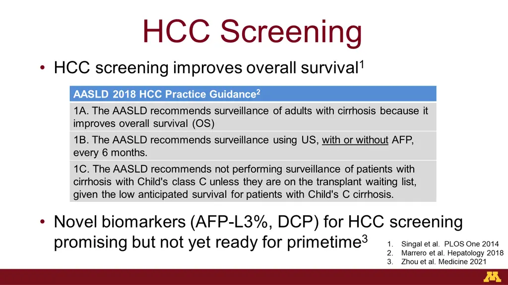 hcc screening hcc screening improves overall