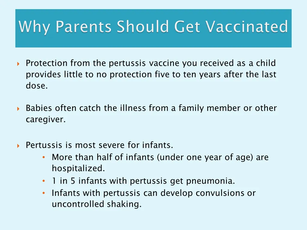 protection from the pertussis vaccine