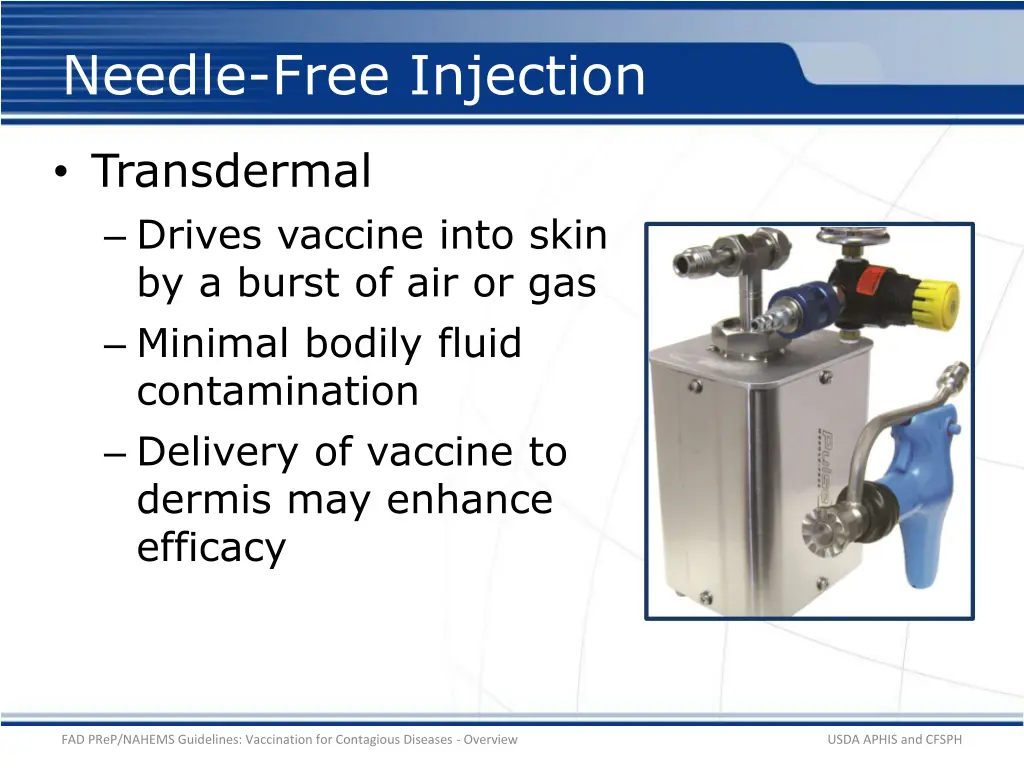 needle free injection