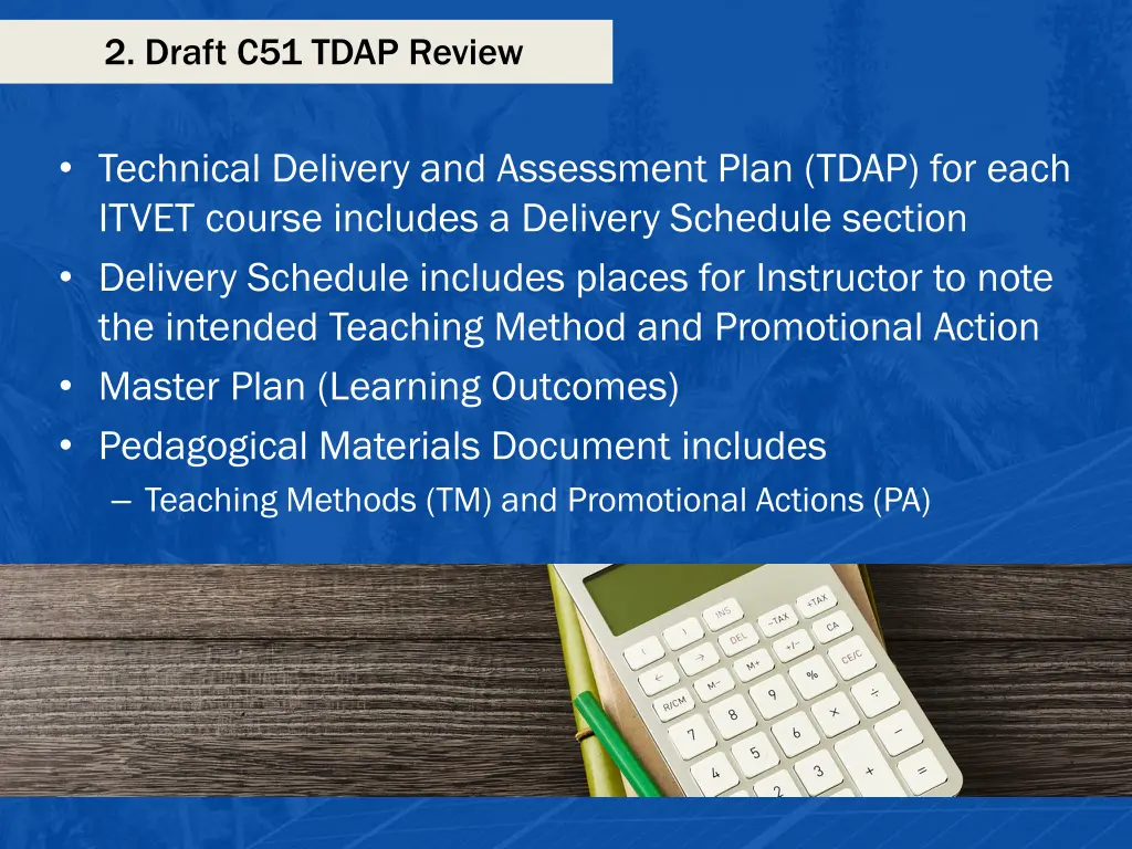 2 draft c51 tdap review