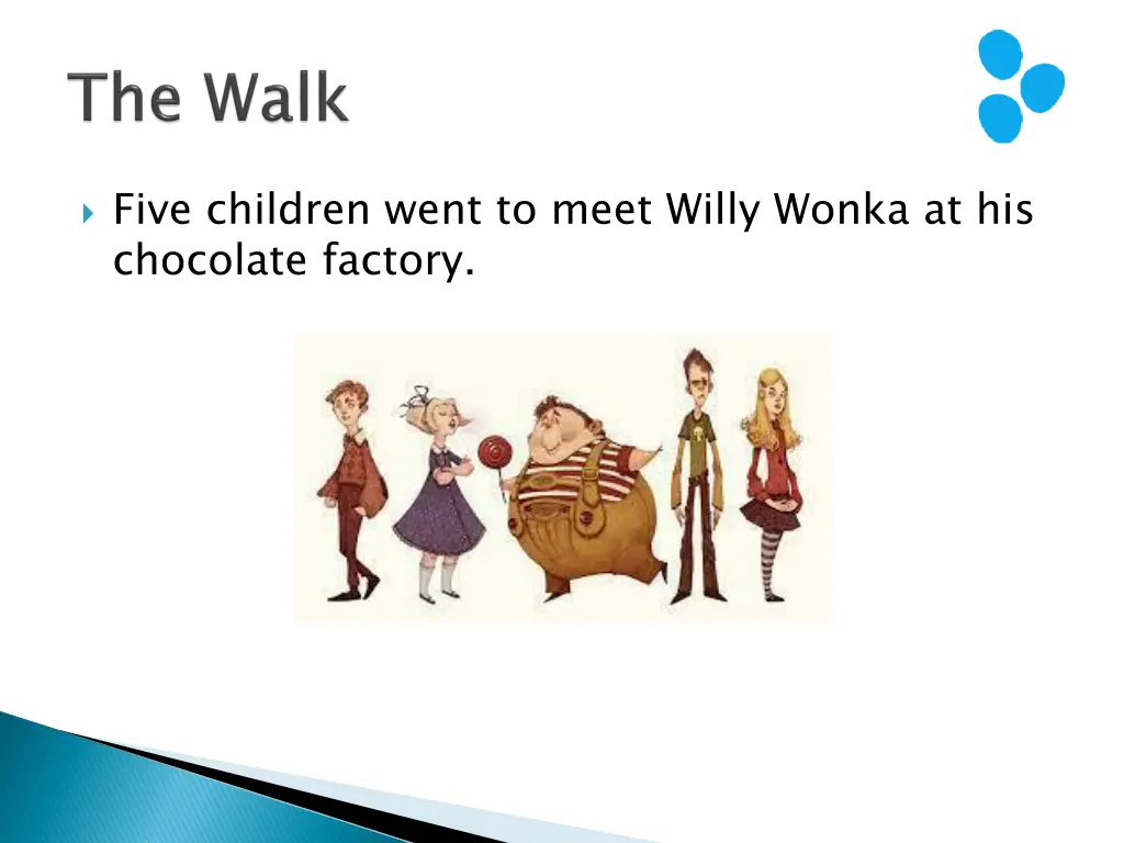 five children went to meet willy wonka