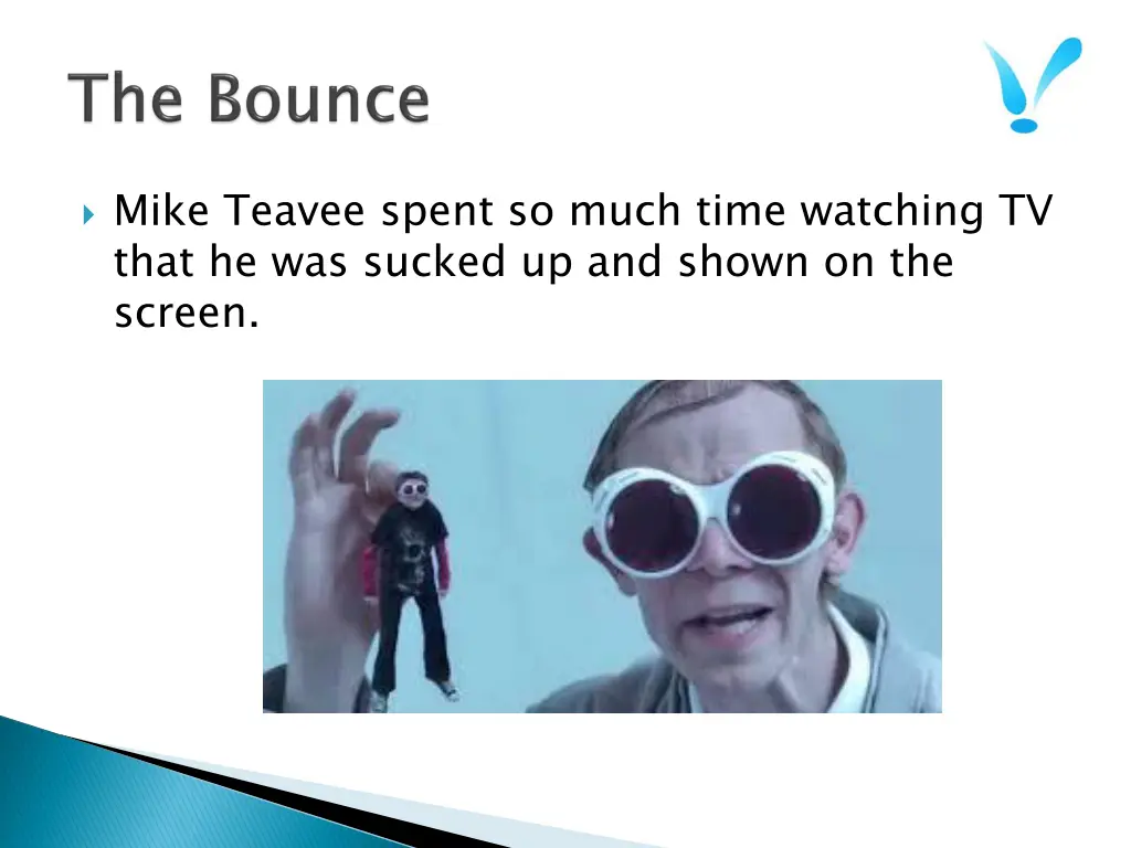 mike teavee spent so much time watching tv that