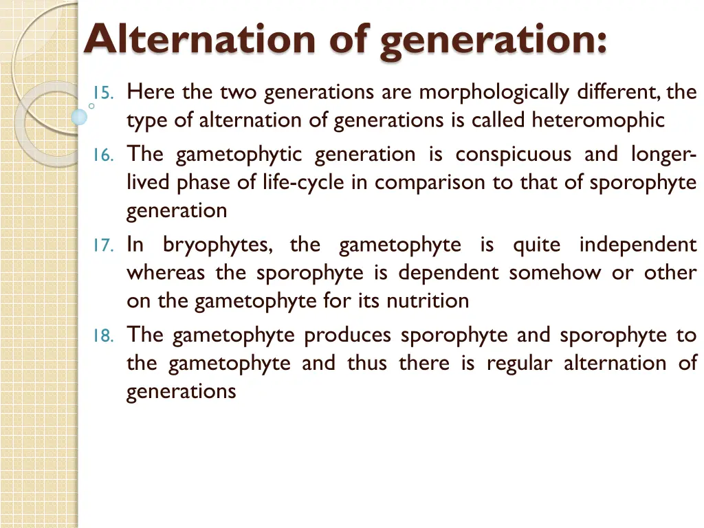 alternation of generation 1