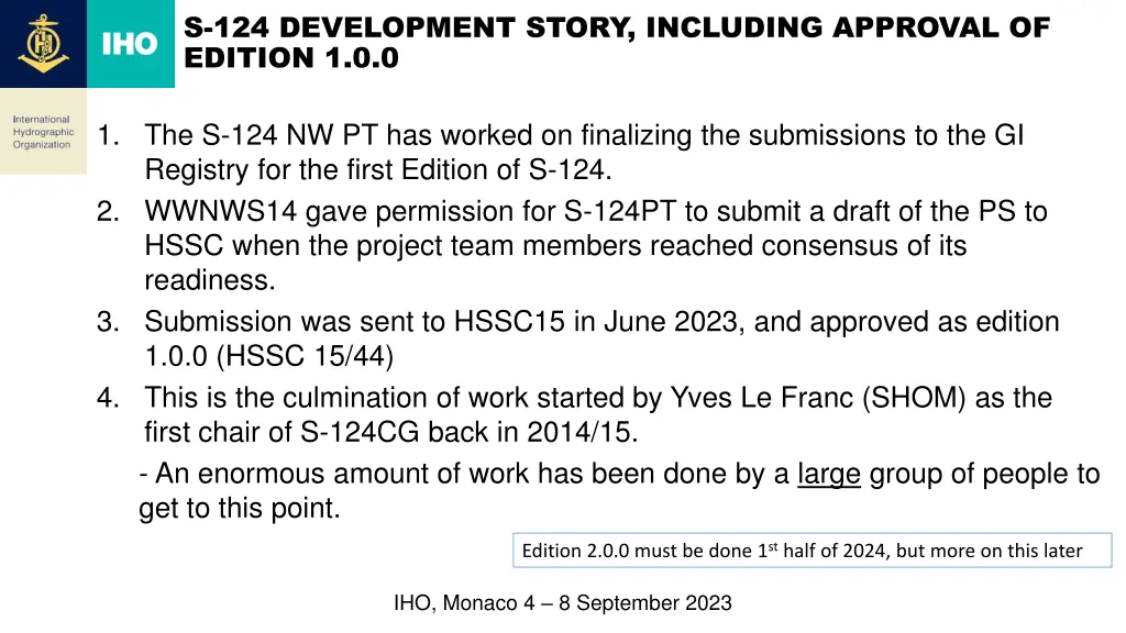 s 124 development story including approval