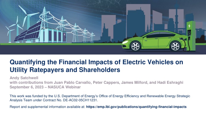 quantifying the financial impacts of electric