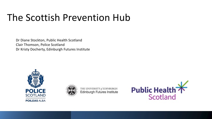 the scottish prevention hub