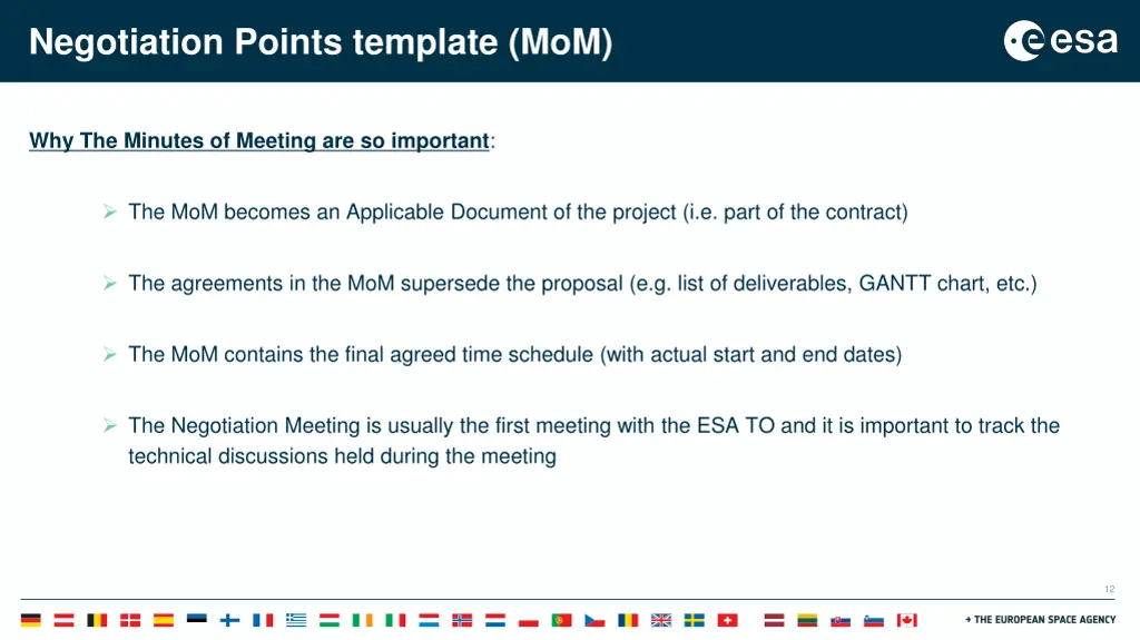 negotiation points template mom 1