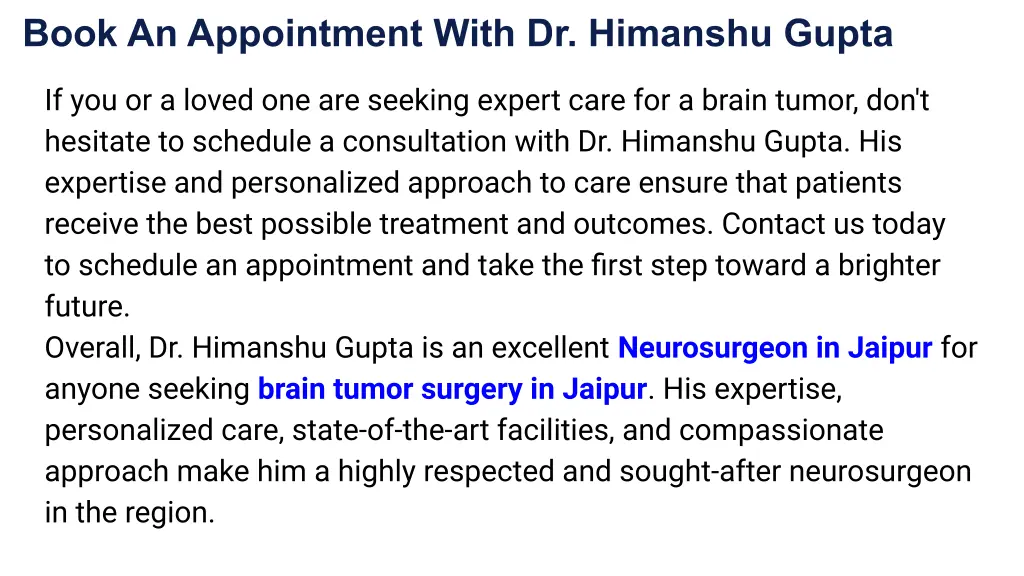 book an appointment with dr himanshu gupta