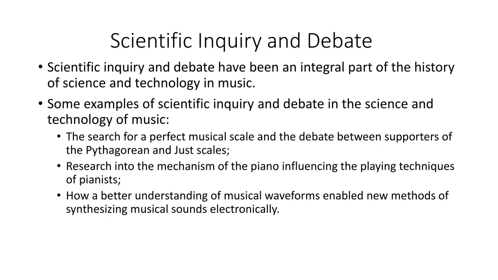 scientific inquiry and debate scientific inquiry