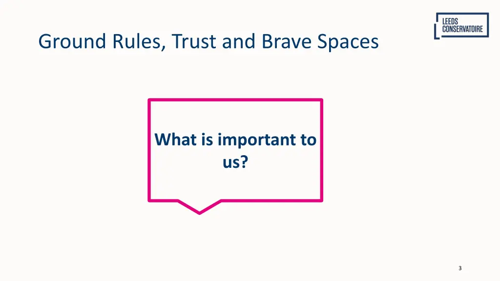 ground rules trust and brave spaces