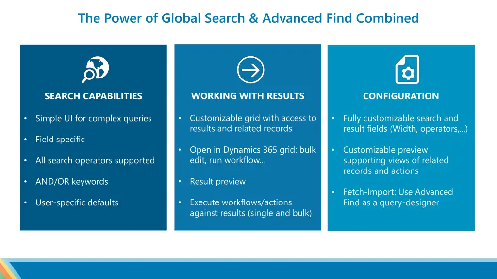 the power of global search advanced find combined