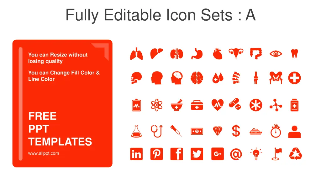 fully editable icon sets a