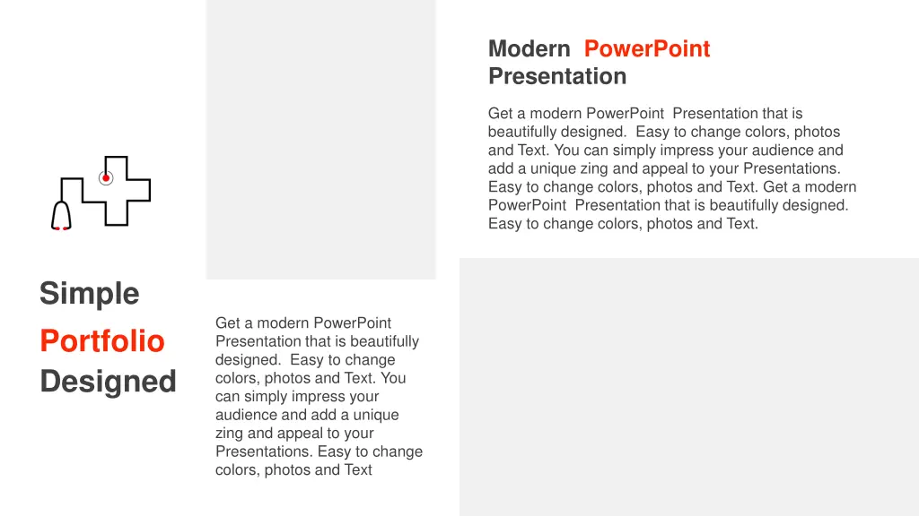 modern powerpoint presentation