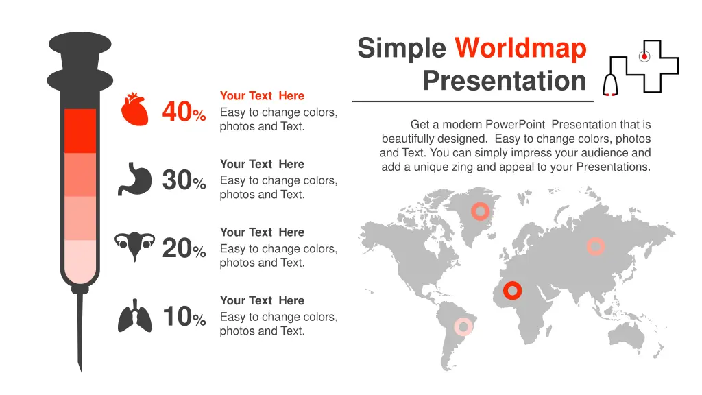 simple worldmap presentation