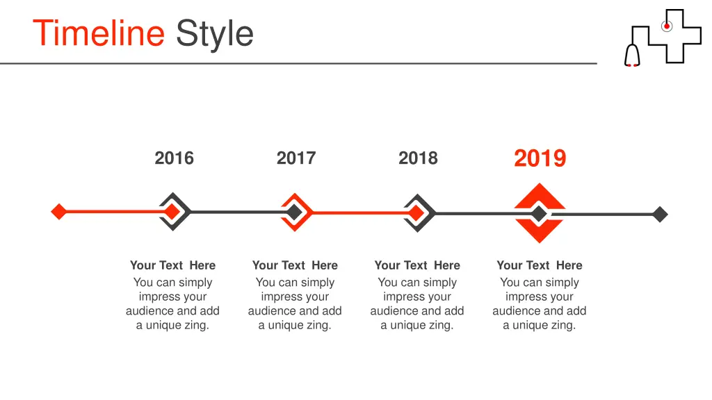 timeline style