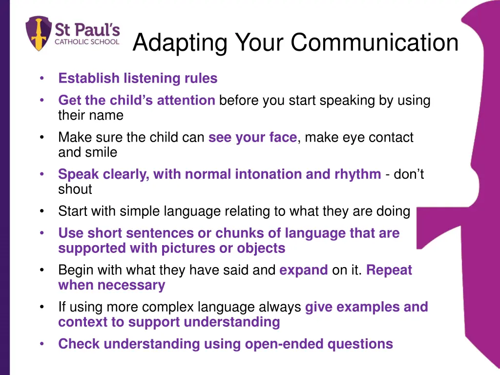 adapting your communication