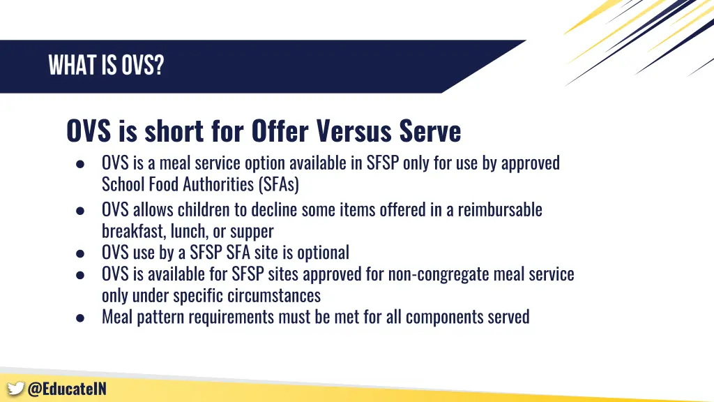 ovs is short for offer versus serve ovs is a meal