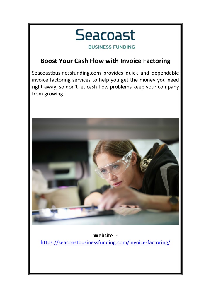 boost your cash flow with invoice factoring