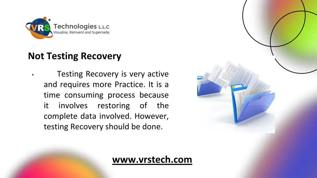 not testing recovery