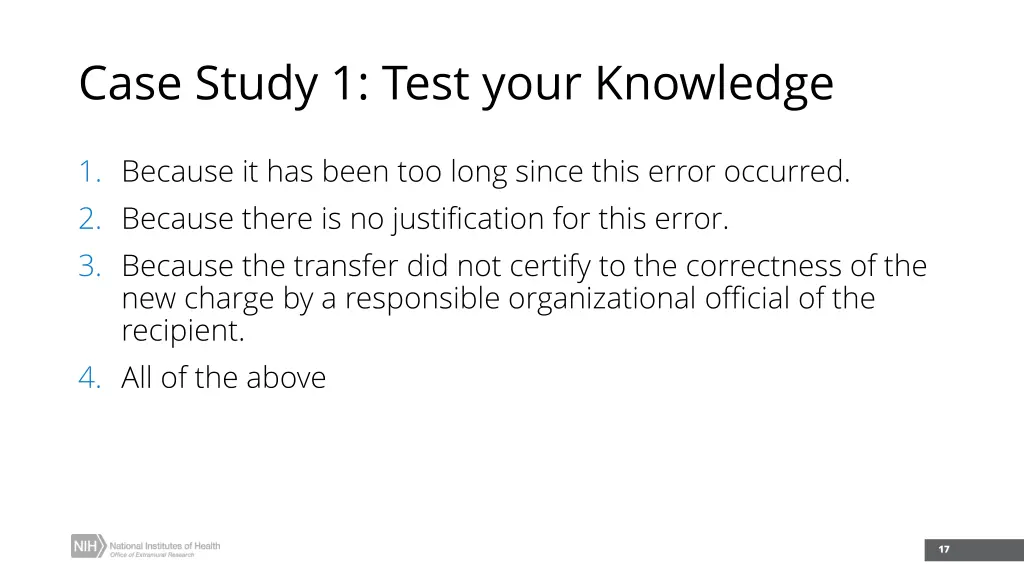 case study 1 test your knowledge