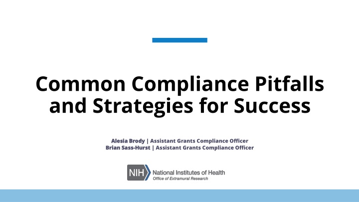 common compliance pitfalls and strategies