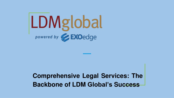 comprehensive legal services the backbone