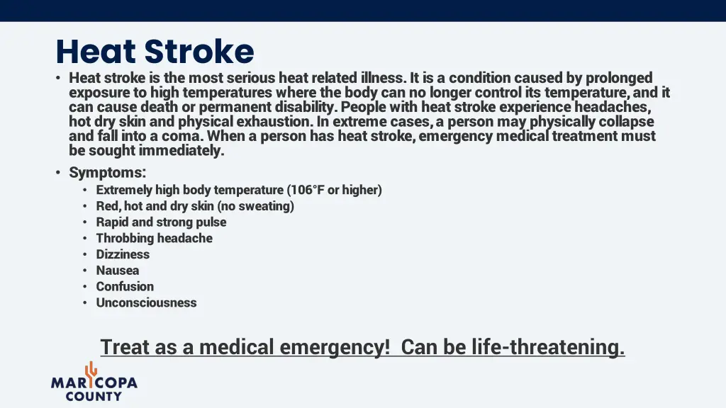 heat stroke heat stroke is the most serious heat