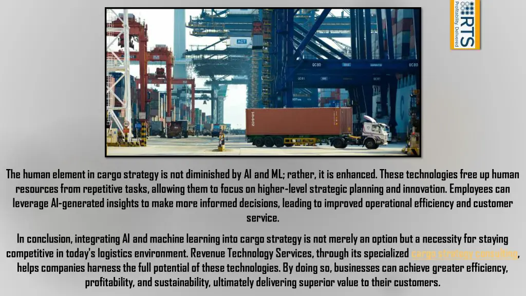 the human element in cargo strategy